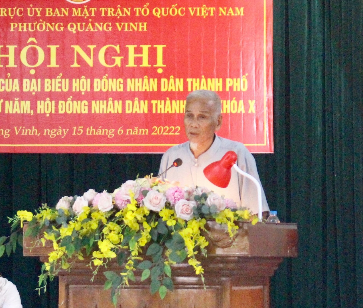 Hội nghị tiếp xúc cử tri phường Quảng Vinh của đại biểu HĐND thành ...